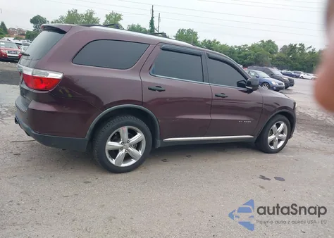 2012 Dodge Durango Citadel z USA, uszkodzony, nr VIN 1C4SDJET2CC120066